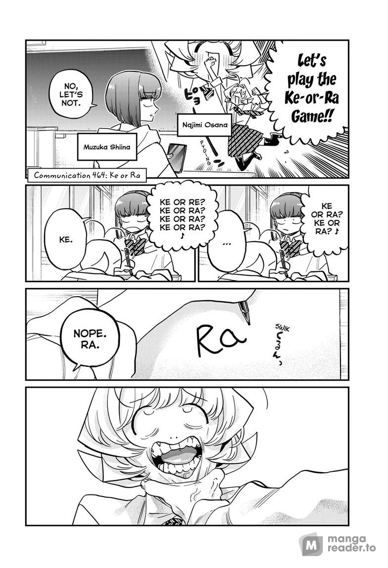 Komi Can’t Communicate, Chapter 464 image 1